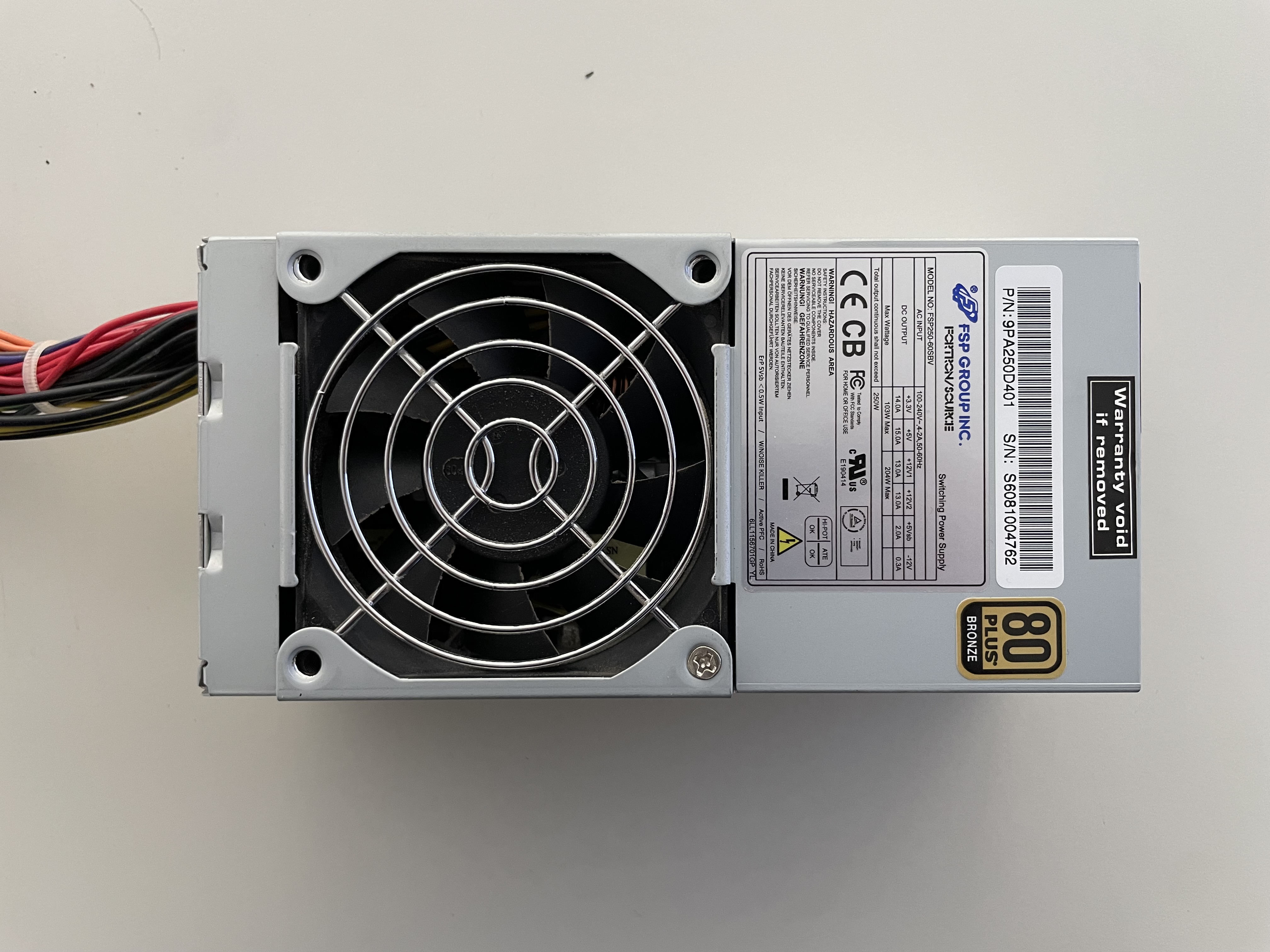 Bild eines Netzteils